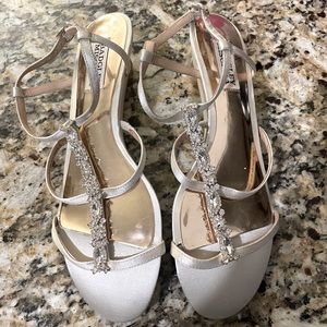 Badgley Mischka Amuse Jeweled Sandal